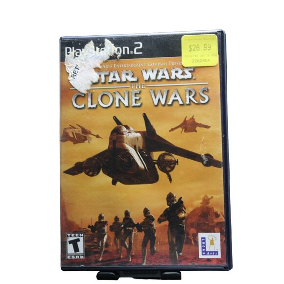Star Wars: The Clone Wars (Sony PlayStation 2, 2002) PS2 Complete‎ w/ Manual - Picture 1 of 4